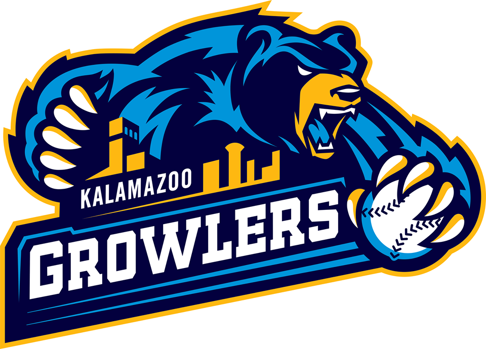 Kalamazoo Growlers 2014-Pres Primary Logo iron on heat transfer